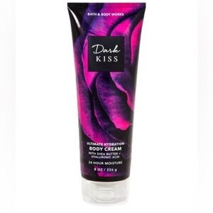 Bath & Body Works Dark Kiss Ultra Shea Body Cream, 8 Ounce 24 Hour Moisturizer